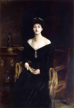  Ernest Obras - Retrato de la señora Ernest G Raphael nee Florencia Cecilia Sassoon John Singer Sargent